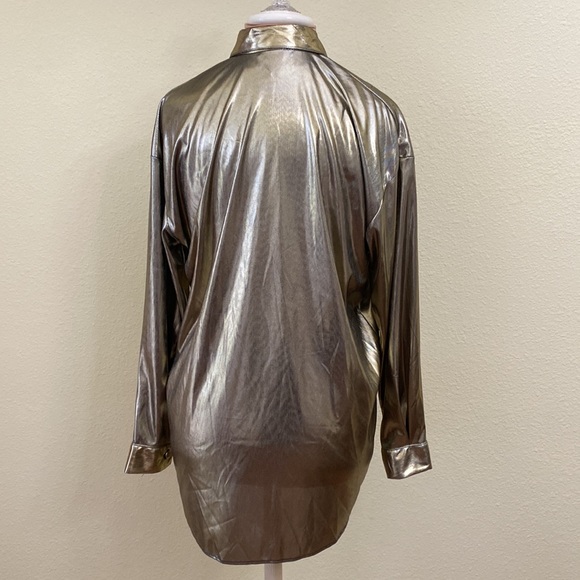Renaissance Vintage Gold Blouse - Picture 3 of 5